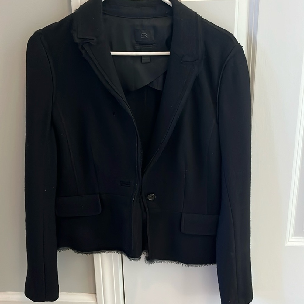 Black Italian Wool Jacket/Blazer